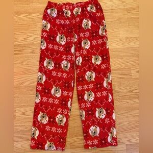 Kids Rudolph Flannel PJ Pants